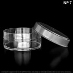 Pomo X 160 ML  Transparente Con Tapa Plata - Image 3