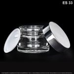 Pote X 40 ML Tapa Plata Con Linner - Image 3