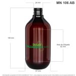 Envase X 200 ML Capsula Ámbar - Image 2