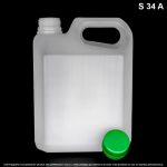 Garrafa X 2000 ML Cuadrada Natural - Image 4