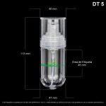 Envase X 60 ML Burbuja Natural Con Válvula - Image 2