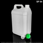 Garrafa X 5000 ML Cuadrada Blanca Recuperada - Image 4