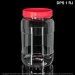 Bombonera X 500 ML Redonda Tapa Roja