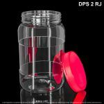 Bombonera X 1500 ML Redonda Tapa Roja - Image 3