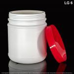 Envase X 500 ML Blanco Con Tapa - Image 4