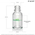 Envase X 15 ML Transparente Dinni - Image 2