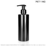 Envase X 250 ML Cilíndrico Negro