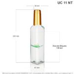 Envase X 250 ML Natural Con Tapa Agrafe Y Dosificador - Image 2