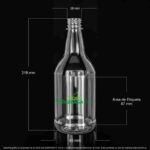 Envase X 750 ML Botella Redonda - Image 2