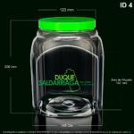 Bombonera X 3.500 ML Cuadrada Tapa Surtida - Image 2