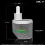 Gotero X 50 ML Inclinado Opalizado Mate - Image 2