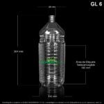 Envase X 2000 ML Pet 44 Gramos