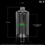 Envase X 420 ML Cilíndrico Pet