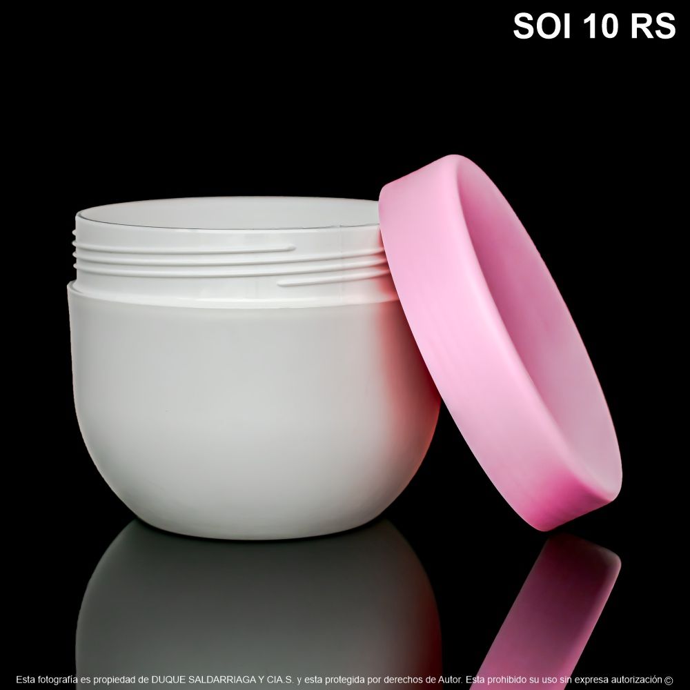 ote X 300 ML Aloha Blanco Con Tapa Rosada