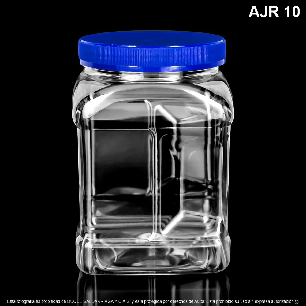 Bombonera X 4000 ML Cuadrado Pet