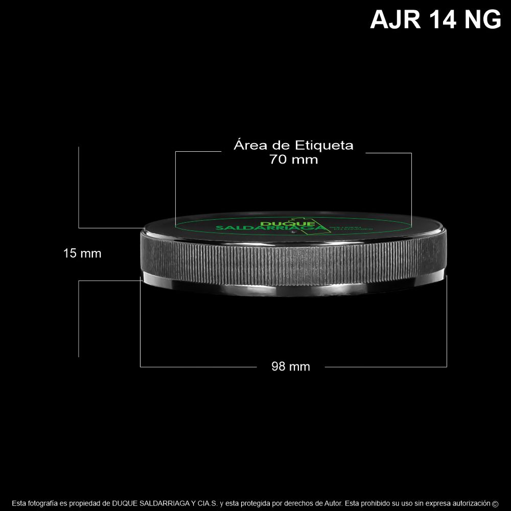 Tapa # 89 Negra Para Bombonera