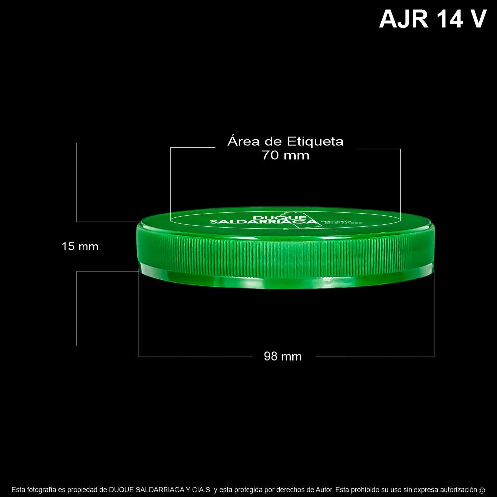 Tapa # 89 Verde Para Bombonera