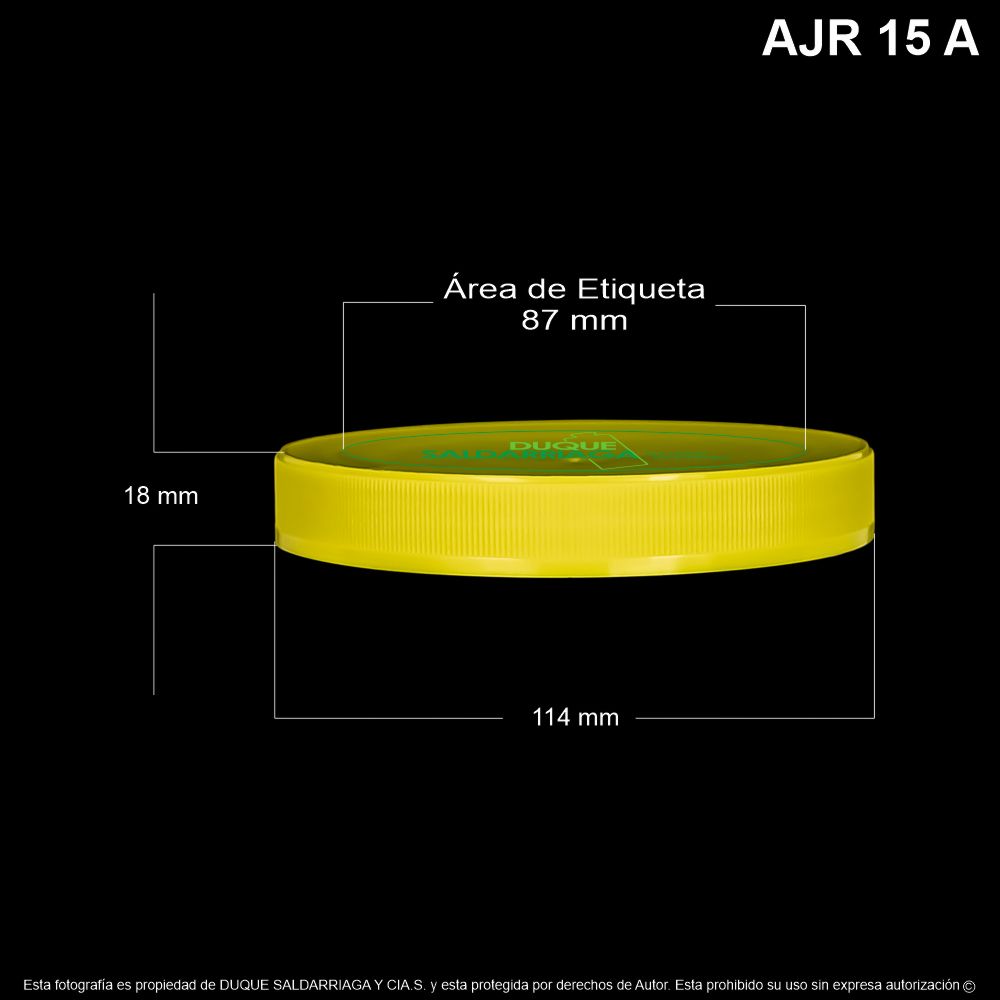 Tapa # 110 Verde Para Bombonera
