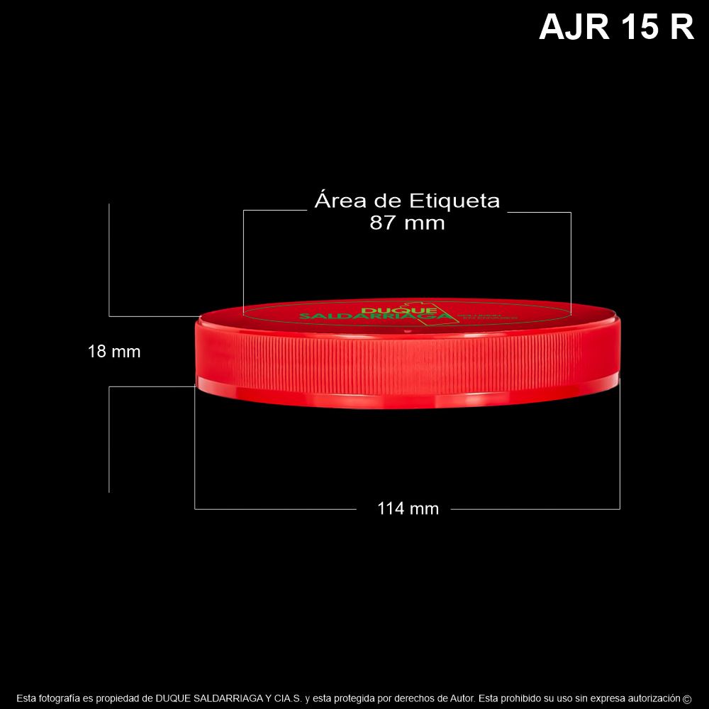 Tapa # 110 Roja Para Bombonera