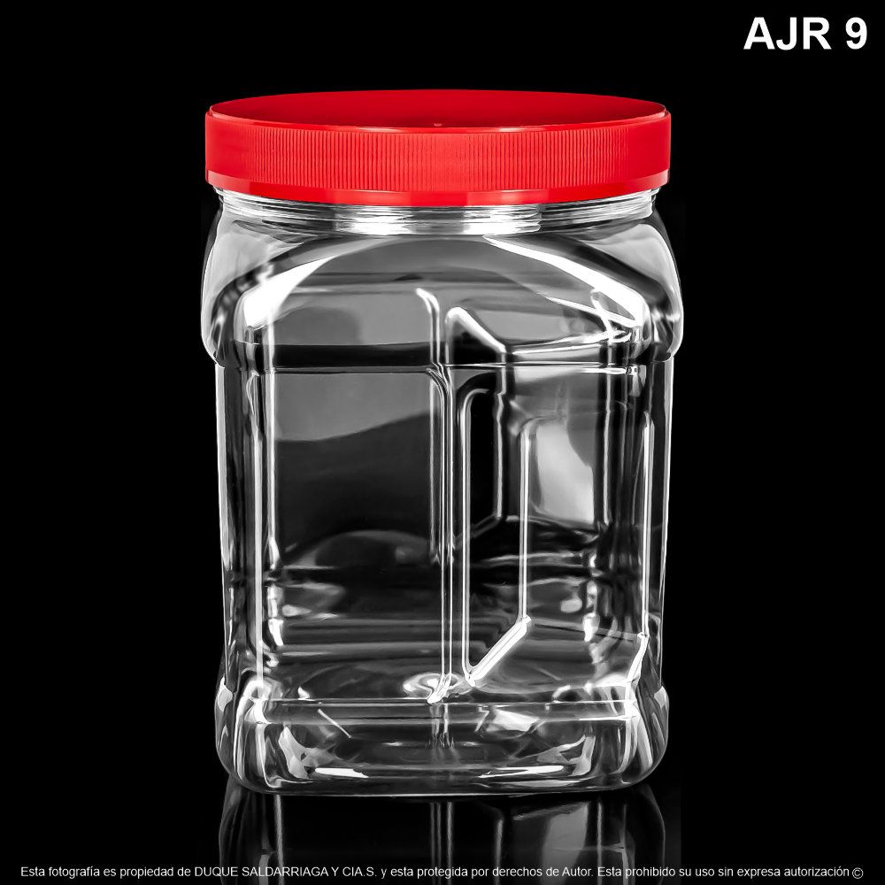 Bombonera X 1500 ML Cuadrado Pet