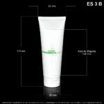 Envase Colapsible X 120 ML Cerrado Blanco Con Tapa