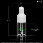 Gotero X 3 ML Con Gotero Blanco - Image 2