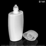 Kit Envase X 50 ML Blanco Con Pico y Tapa