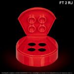 Tapa #38 Roja De 4 Huecos