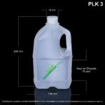 Garrafa X 2000 ML Transparente - Image 2