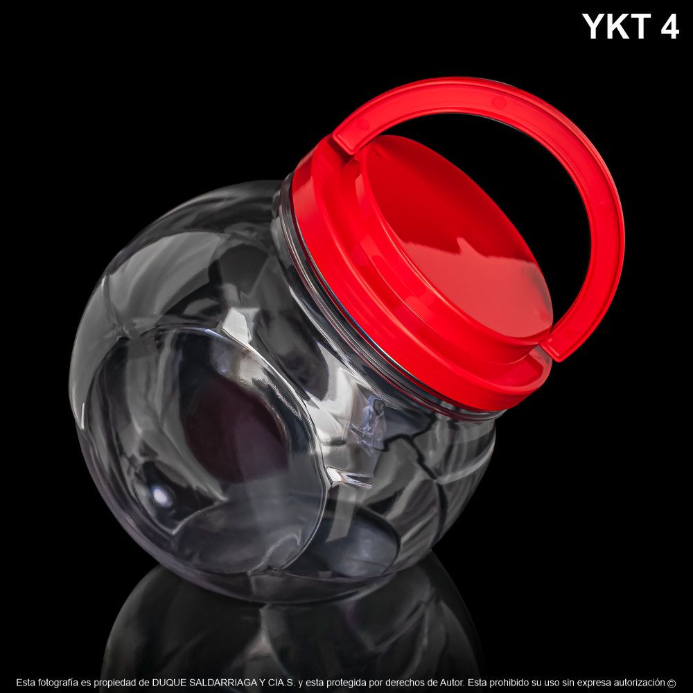 Bombonera X 2500 ML Inclinada Pet