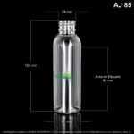 Envase X 120 ML Bala Transparente 13 Gramos