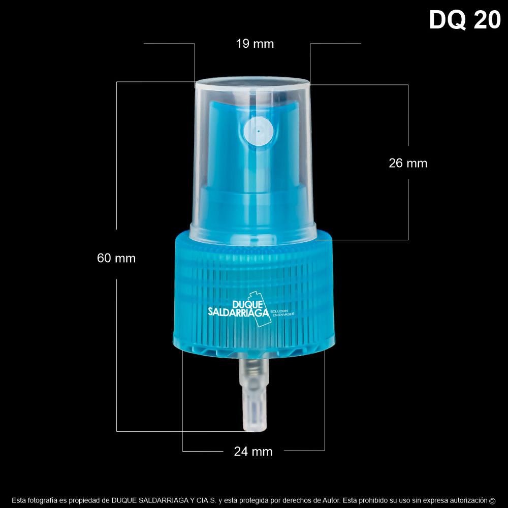 Válvula #24 Spray Azul Estriada