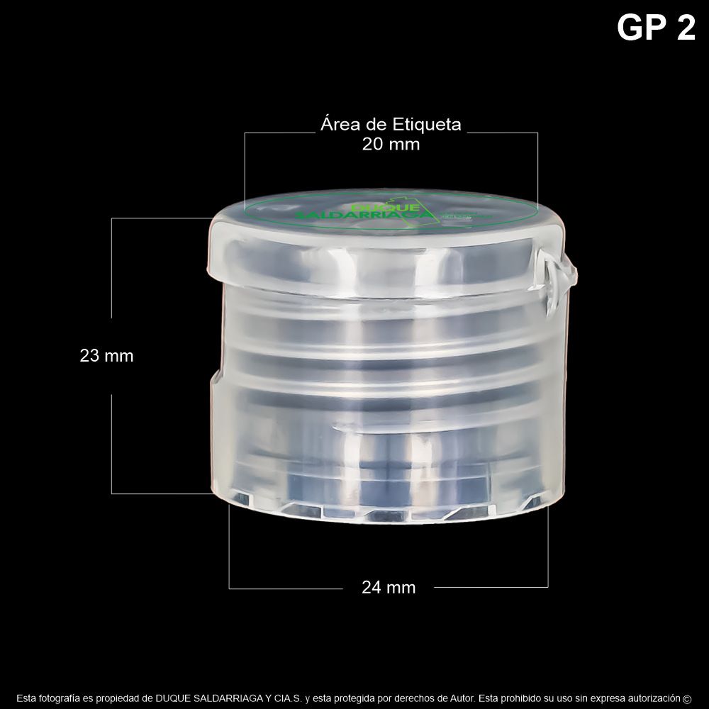 Tapa #24 Flip Top Natural