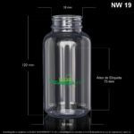 Pastillero X 300 ML PVC Cristal