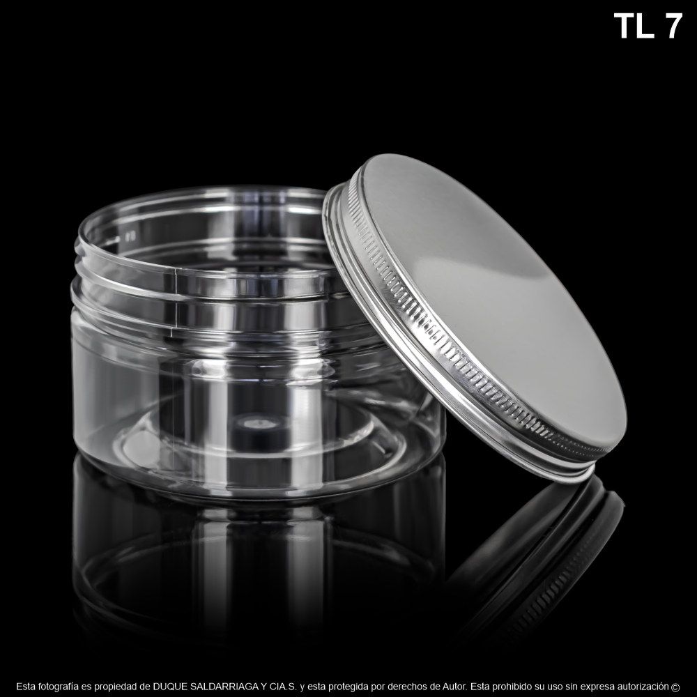 Pote X 180 ML Pet Tapa Metálica
