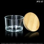 Envase X 140 ML Vidrio Tapa Bambú - Image 2